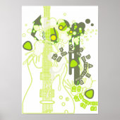 GUITAR-POP TUNES POSTER (Voorkant)