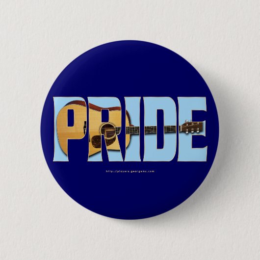 Guitar Pride Ronde Button 5,7 Cm (Voorkant)