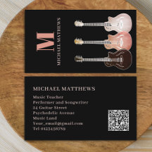 Guitar Professional Musicus Custom QR Code