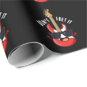 Guitar Pun Dark BG is grappig. Cadeaupapier (Rol Hoek)