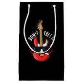 Guitar Pun Dark BG is grappig. Klein Cadeauzakje (Voorkant)