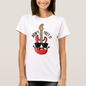 Guitar Pun is grappig. T-shirt (Voorkant)