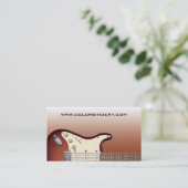 Guitar Pusher — Elektrisch Visitekaartje (Staand voorkant)