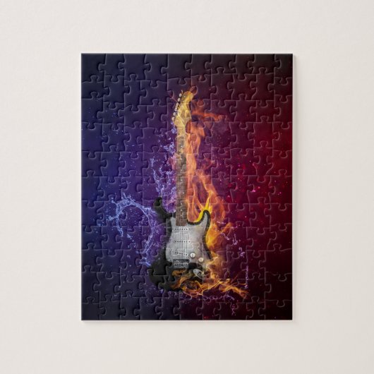 Guitar Puzzle Legpuzzel (Verticaal)