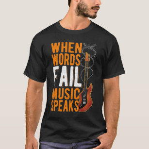 Guitar Quote Guitarist Inspirerend Music Lover T-shirt