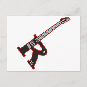 Guitar R Briefkaart