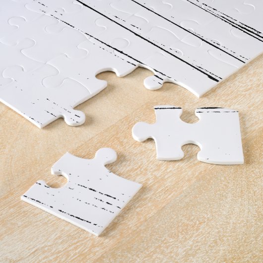 Guitar Red Musical Legpuzzel (Zijkant)