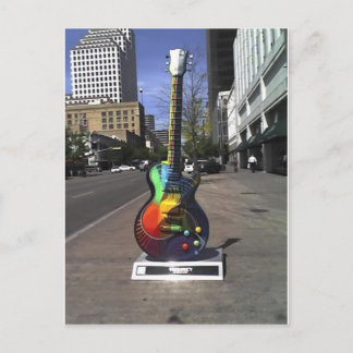 Guitar-reeks Briefkaart