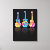 GUITAR REFLECTIONS CANVAS PRINT (Voorkant)