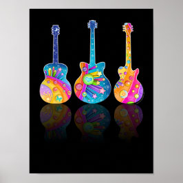 GUITAR REFLECTIONS POSTER