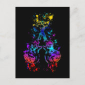 Guitar Retro Rock en Roll Music Lover Guitarist Briefkaart (Voorkant)