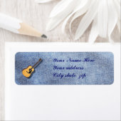 GUITAR-RETURN ADRES ETIKET (Insitu)