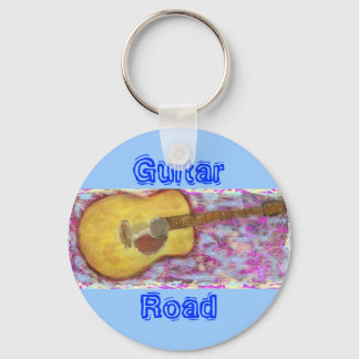 Guitar Road Sleutelhanger