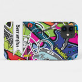 Guitar Rock iPhone 5 Mate Barely There™ Hoesje (Achterkant (horizontaal))