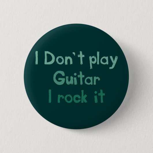 Guitar Rock It Button (Voorkant)