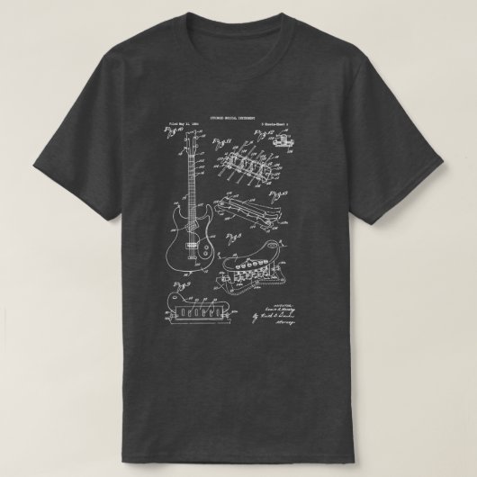 Guitar Rock Music Musician Band T-shirt (Design voorkant)