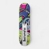 Guitar Rock Music Star Comp Skateboard (Voorkant)