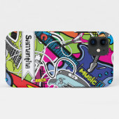 Guitar Rock Music Star iPhone 5 Mate Tough™ Hoesje (Achterkant (horizontaal))
