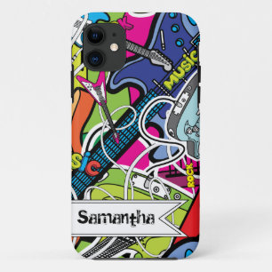 Guitar Rock Music Star Mate ID™ iPhone 5 Hoesje