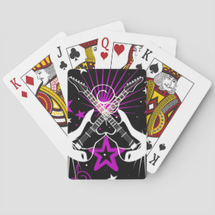Guitar Rock N Roll Deck of Cards Speelkaarten