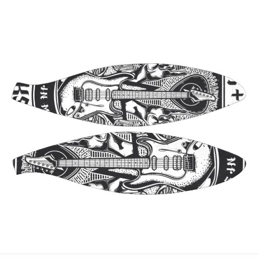 Guitar Rock-ontwerp Basketbal (Panelen)