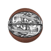 Guitar Rock-ontwerp Basketbal (Voorkant)