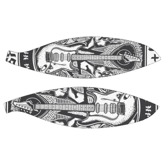 Guitar Rock-ontwerp Basketbal (Panelen)