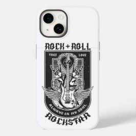 Guitar Rock-ontwerp Case-Mate iPhone 14 Hoesje
