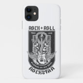 Guitar Rock-ontwerp Case-Mate iPhone Case (Achterkant)