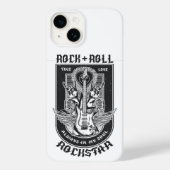 Guitar Rock-ontwerp Case-Mate iPhone Case (Achterkant)