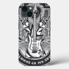 Guitar Rock-ontwerp Case-Mate iPhone Case