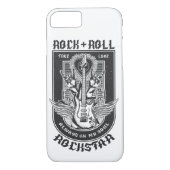 Guitar Rock-ontwerp Case-Mate iPhone Case (Achterkant)
