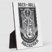 Guitar Rock-ontwerp Fotoplaat (Zijkant)