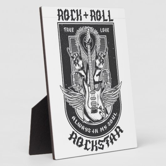 Guitar Rock-ontwerp Fotoplaat (Zijkant)