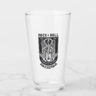 Guitar Rock-ontwerp Glas