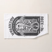 Guitar Rock-ontwerp Handdoek (Handdoek)