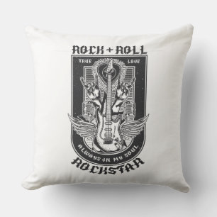 Guitar Rock-ontwerp Kussen