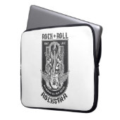 Guitar Rock-ontwerp Laptop Sleeve (Voorkant Links)