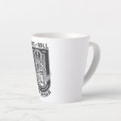 Guitar Rock-ontwerp Latte Mok (Rechterhoek)