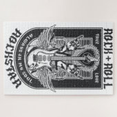 Guitar Rock-ontwerp Legpuzzel (Horizontaal)