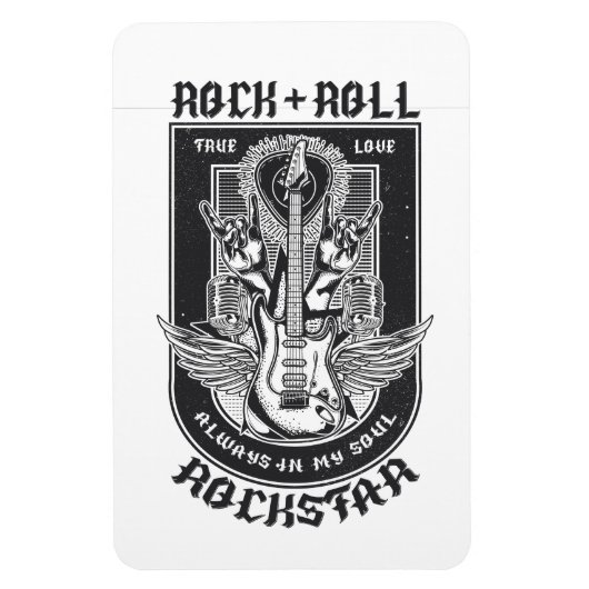 Guitar Rock-ontwerp Magneet (Verticaal)