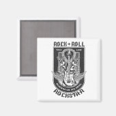 Guitar Rock-ontwerp Magneet (Voorkant / Achterkant)