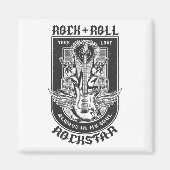 Guitar Rock-ontwerp Magneet (Voorkant)