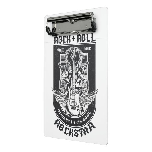 Guitar Rock-ontwerp Mini Klembord (Angled2)