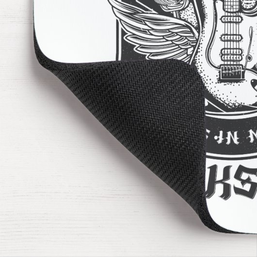 Guitar Rock-ontwerp Muismat (Hoek)