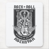 Guitar Rock-ontwerp Muismat (Voorkant)