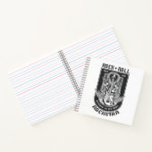 Guitar Rock-ontwerp Notitieboek (Binnen)