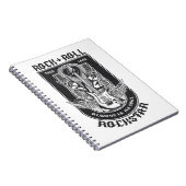 Guitar Rock-ontwerp Notitieboek (Rechterzijde)