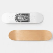 Guitar Rock-ontwerp Persoonlijk Skateboard (Horizontaal)