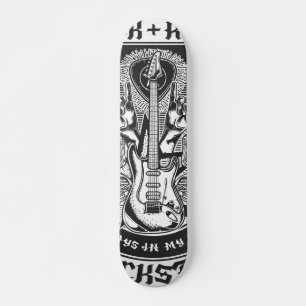 Guitar Rock-ontwerp Persoonlijk Skateboard